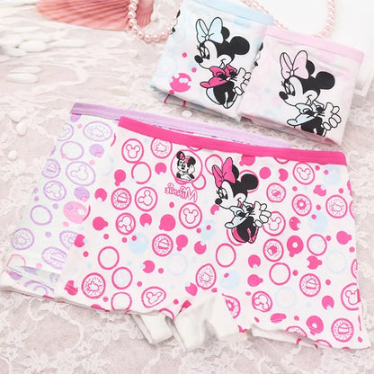 4pcs/Lot Girls  Underwear 100%Cotton Girls Panties