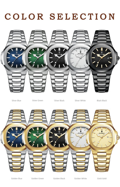 Luxury Square Watch for Woman Waterproof