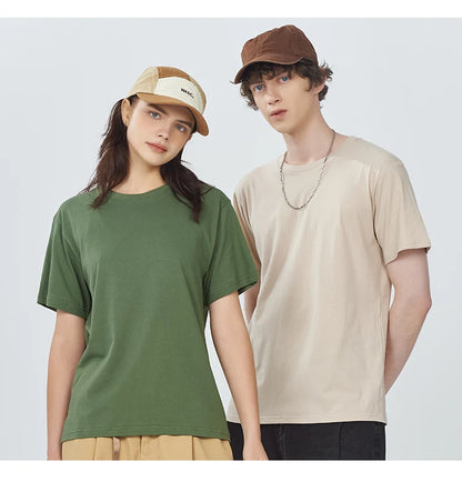 100% Cotton Solid T-shirts