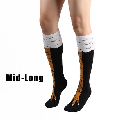 UNISEX Funny 3D Chicken Socks