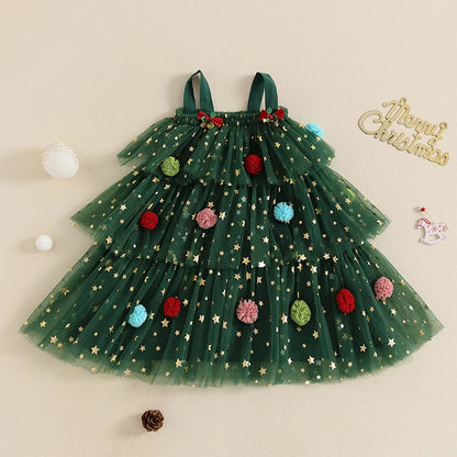 Summer Christmas Kids Dress