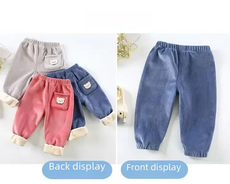 Kids Warm Pants Autumn Winter