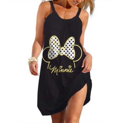 Disney Mickey Minnie Slip Dresses