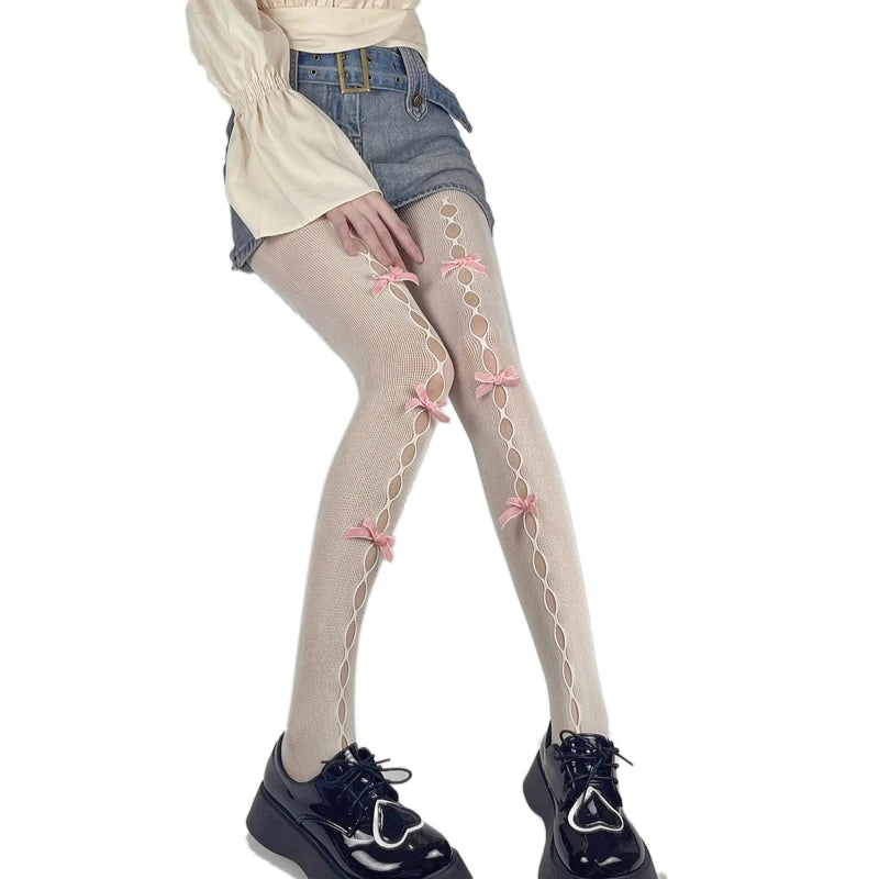 Women Lolita  Thigh High Socks