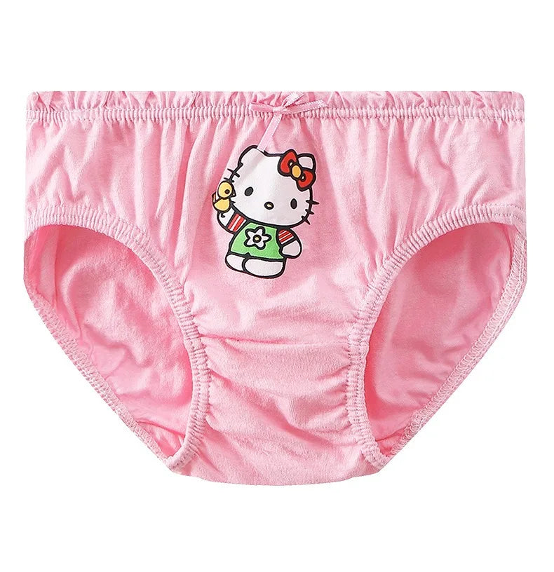 5 Pack/Box Children Panties For Girls Soft Cotton