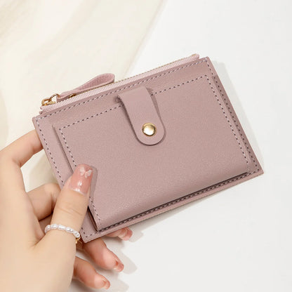 New Women's Short Card Bag Ultra Thin