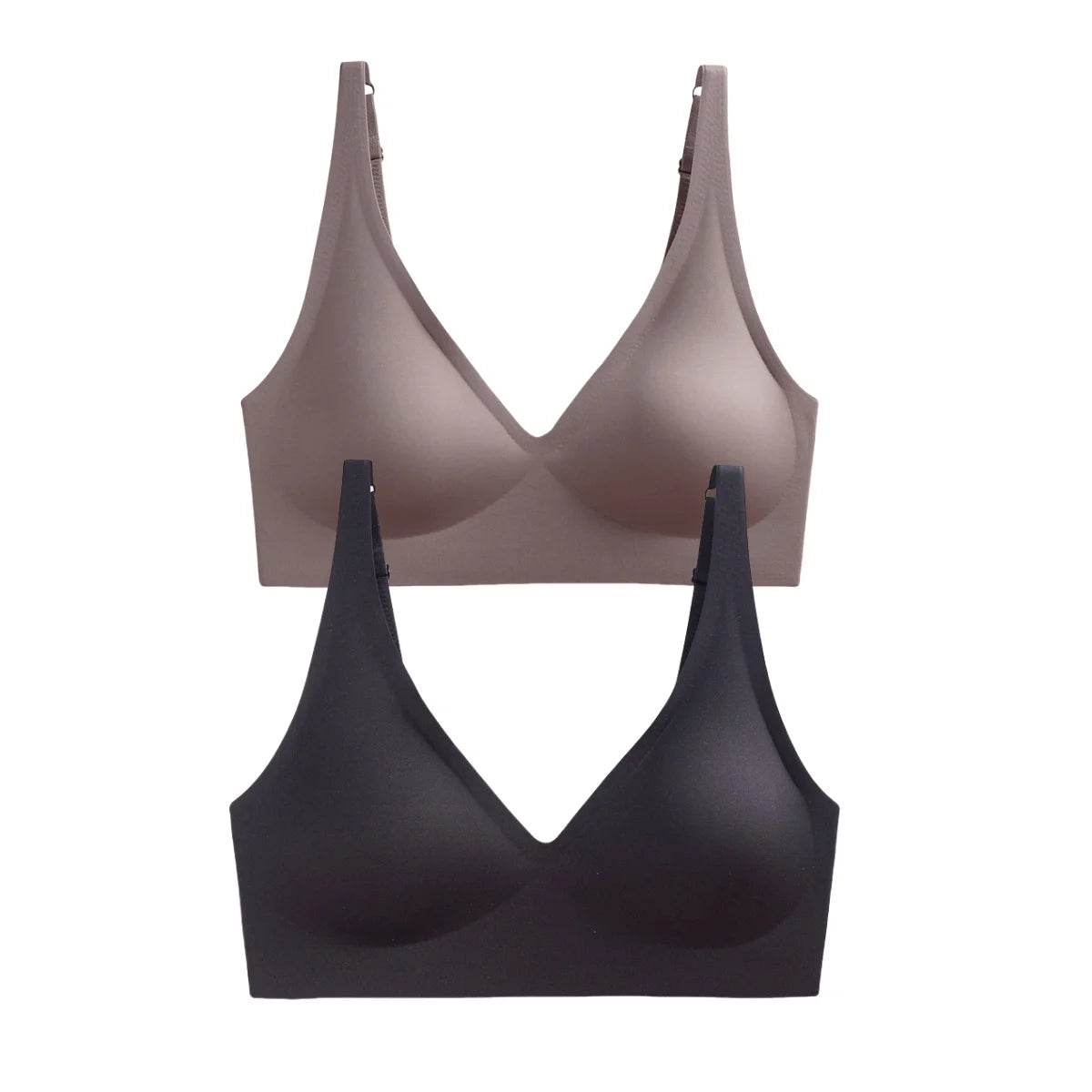 2Pcs/Set Seamless Bra Women Underwear Wireless