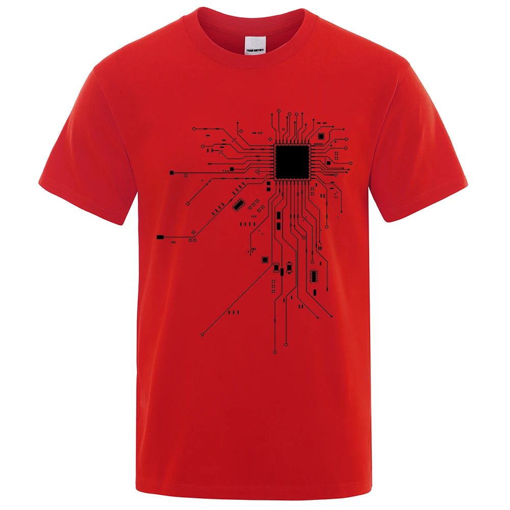 CPU Processor Circuit Diagram T Shirt