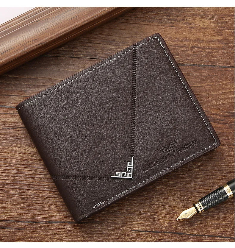 Men's Slim Money Clip Wallet Credit Card ID Holder