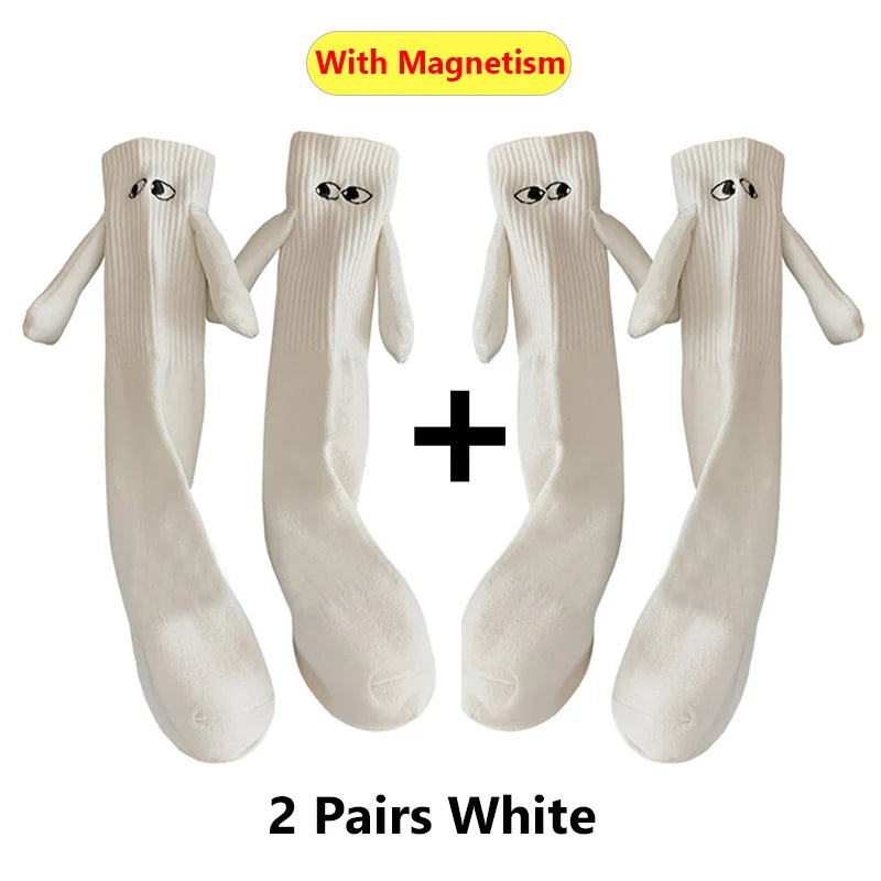 Couple Cotton Sock Magnetic