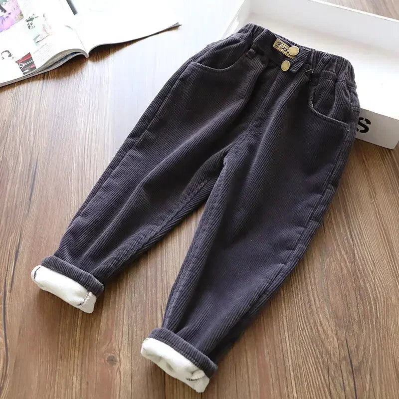 Pants Corduroy Children Outfits