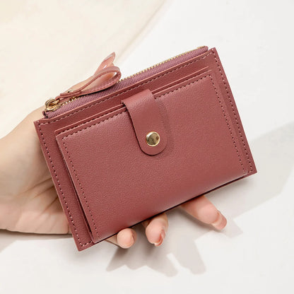 New Women's Short Card Bag Ultra Thin