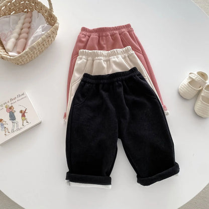 Autumn Kids Baby Pants Thicken