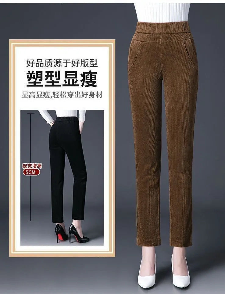 Thin & Plush Thick Casual Pants