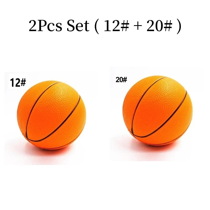 12/20cm Small Mini Children Inflatable Basketballs With Pump Needle