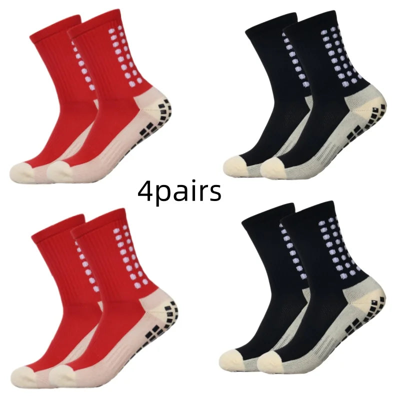 4 pairs of men's soccer socks