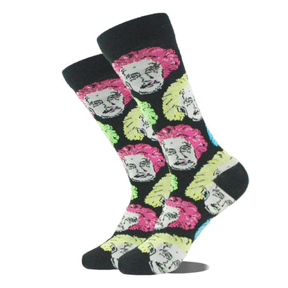 Cotton Happy Funny Socks