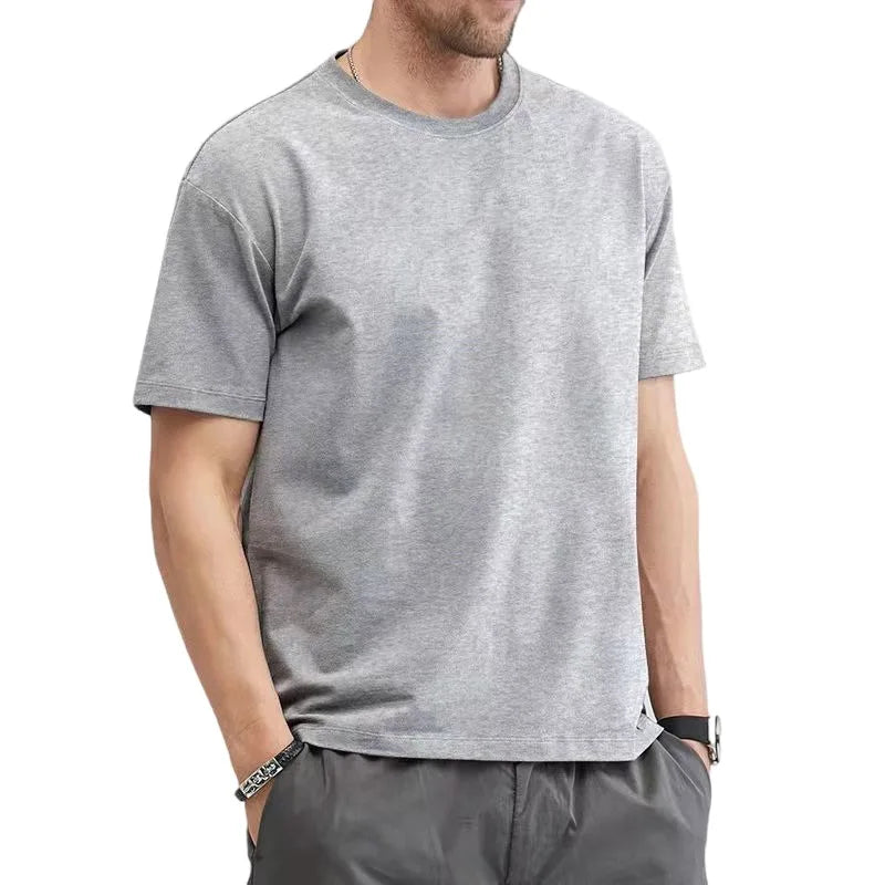 T Shirt For Men Summer Cotton Tops