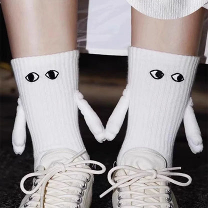 Couple Cotton Sock Magnetic