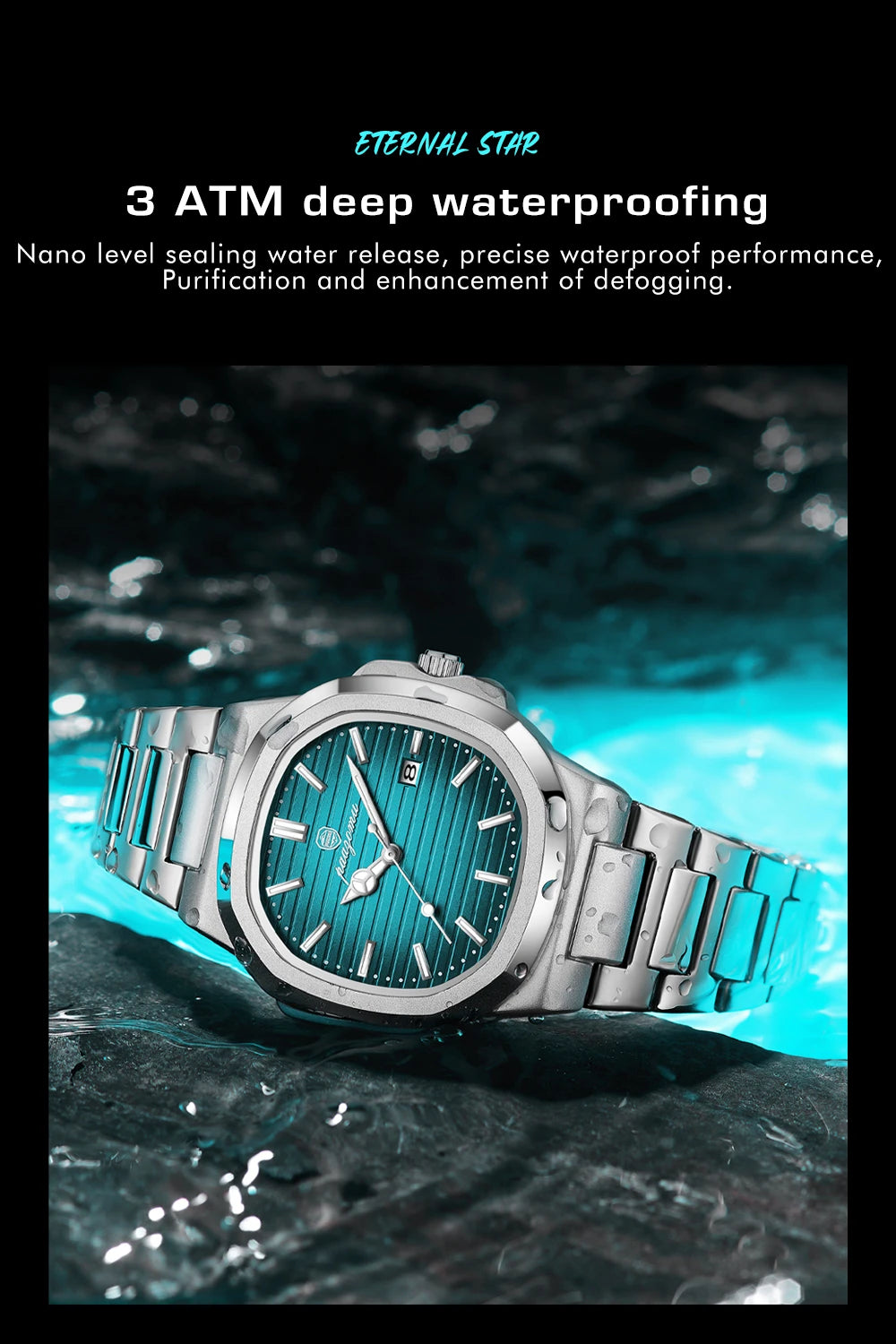 Luxury Man Wristwatch Waterproof