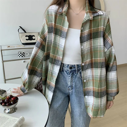 Plaid Shirt Women