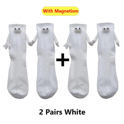 Couple Cotton Sock Magnetic