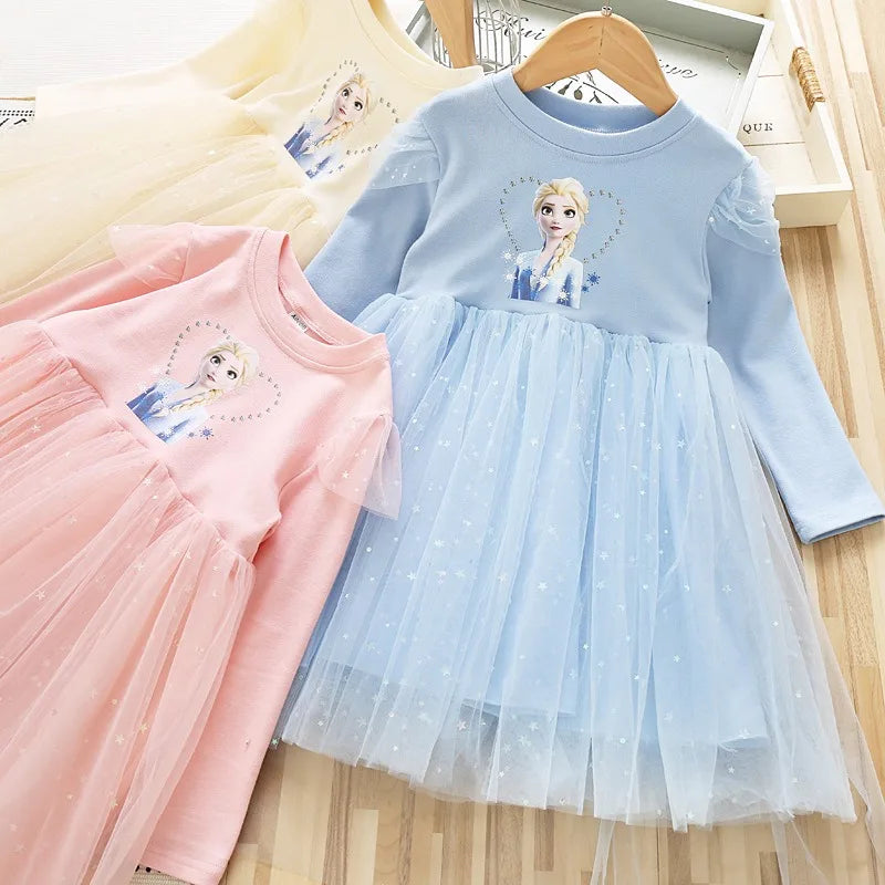 Princess Dress Girls Dress Long-sleeved