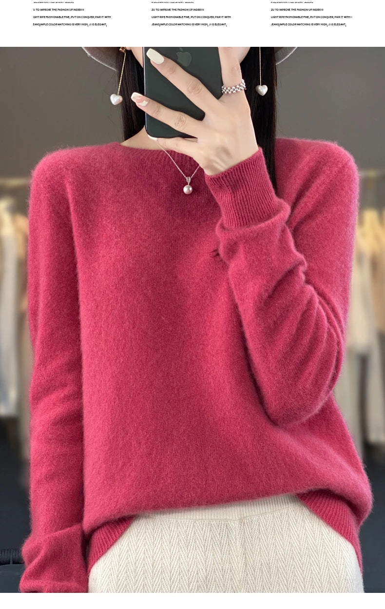 New cashmere sweater