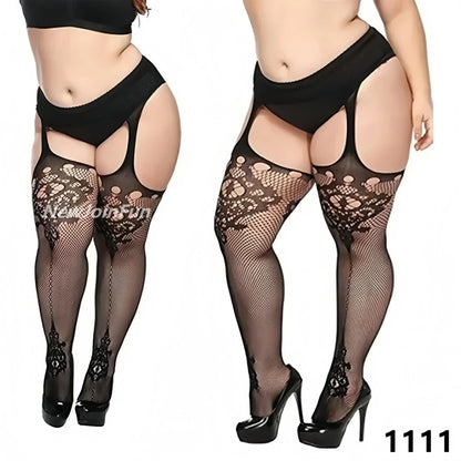 Women Large Plus Size Stockings