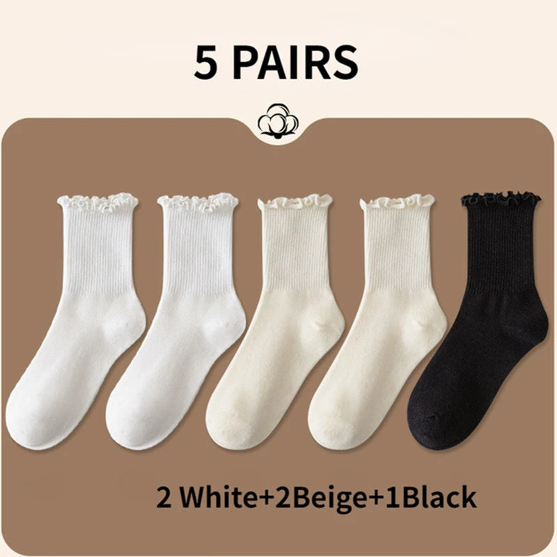 5 pair /Lot Socks for Women