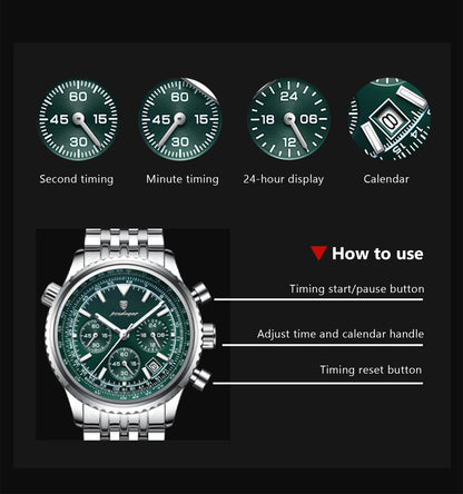 Luxury Military Watch for Men Waterproof