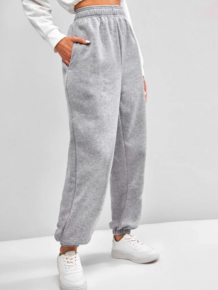 Comfortable High Waist Sweatpants