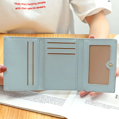 Women Short Cute Small Wallets Student