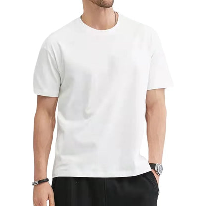 T Shirt For Men Summer Cotton Tops