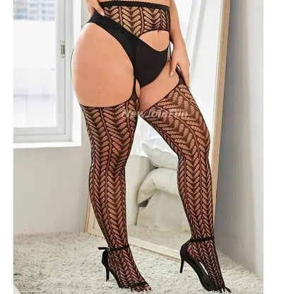 Women Large Plus Size Stockings