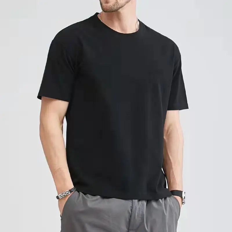 T Shirt For Men Summer Cotton Tops