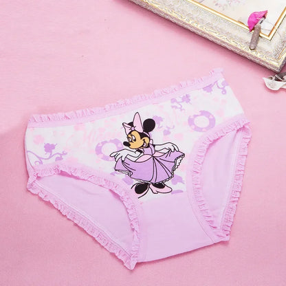 4pcs/Lot Girls  Underwear 100%Cotton Girls Panties