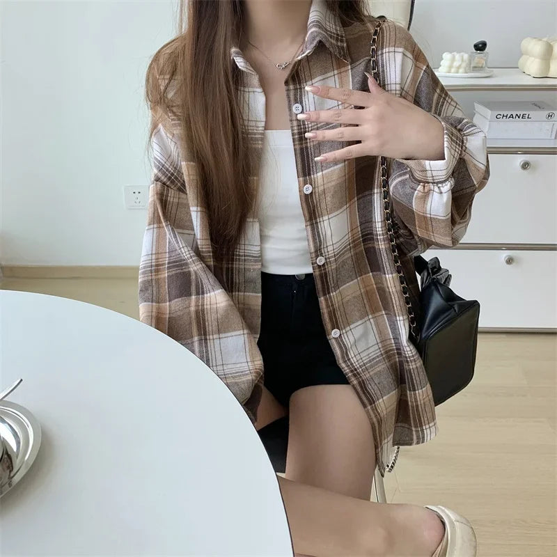 Plaid Shirt Women