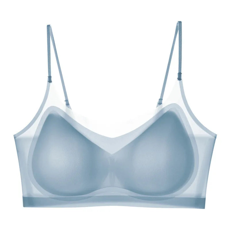 Ultra-Thin Breathable Ice Silk Top Bra