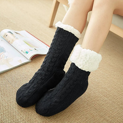 Fuzzy Slippers Socks Women