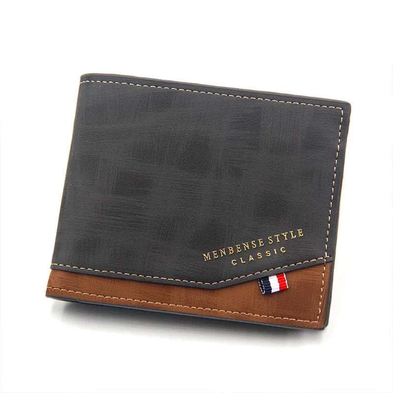 Short Men Wallets Slim Classic