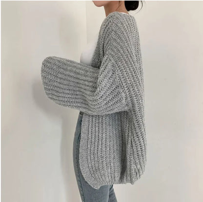 Sleeve Women Cardigan