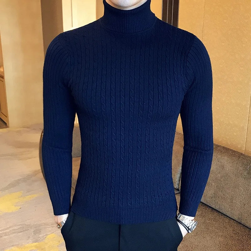 Winter High Neck Thick Warm Sweater