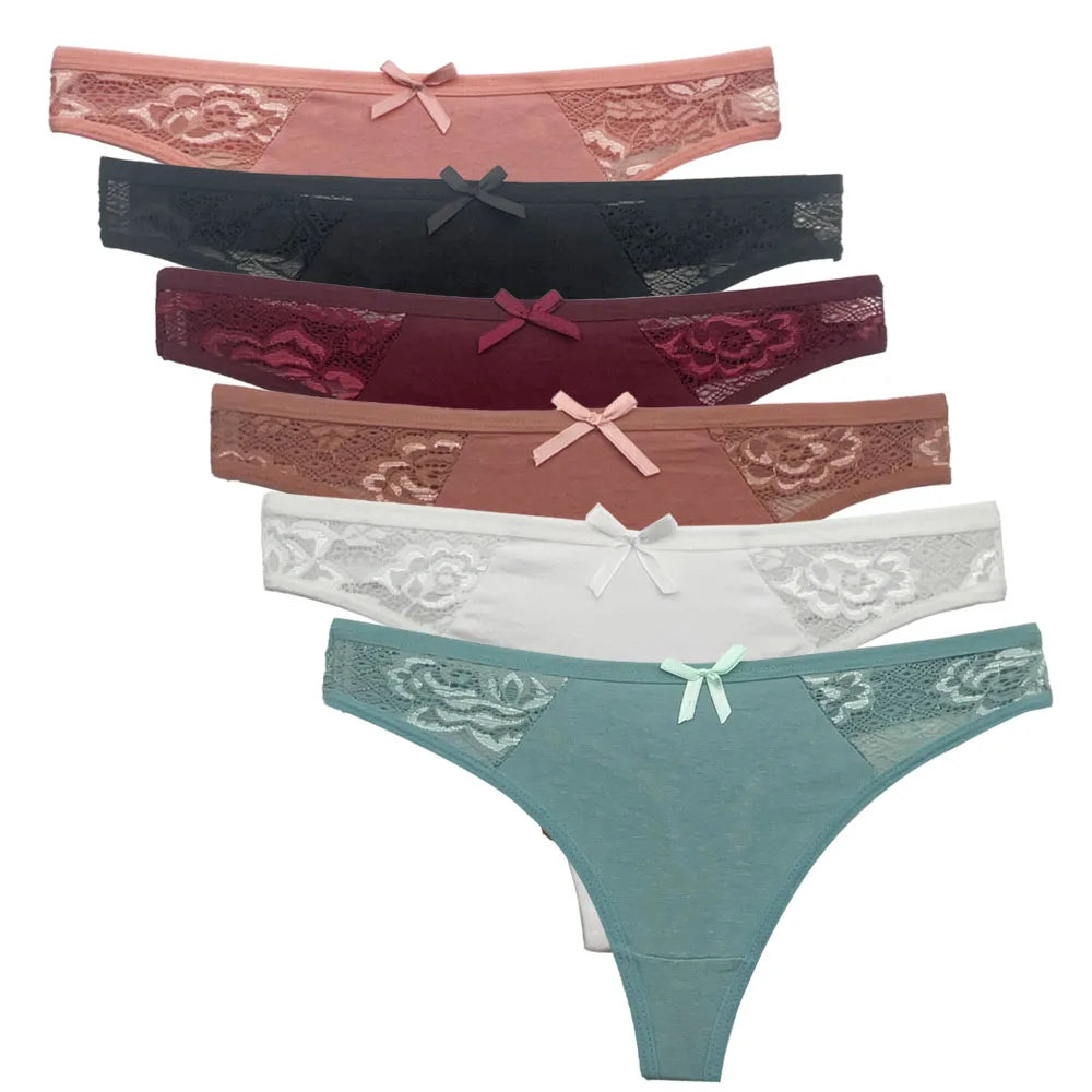 5 PCS/Set Cotton Panties G-String