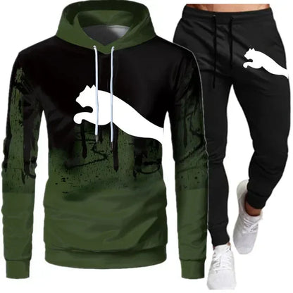 Casual trend sweater set outdoor sports