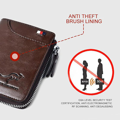 Wallet Leather Business Card Holder