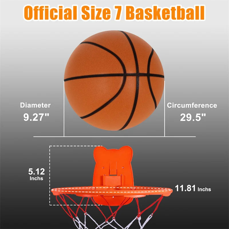 Diameter 24cm Silent Basketball Indoor Practice