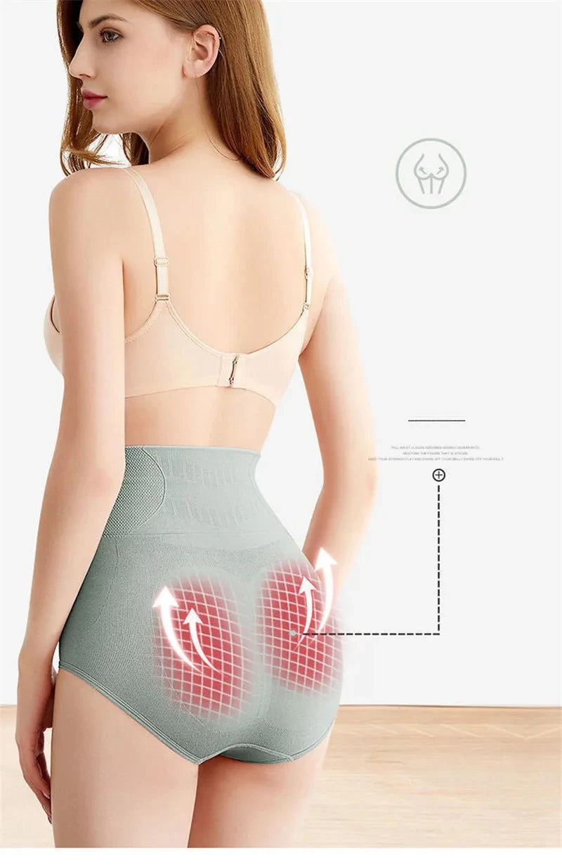 Women High Waist Shaping Panties Breathable Body Shaper