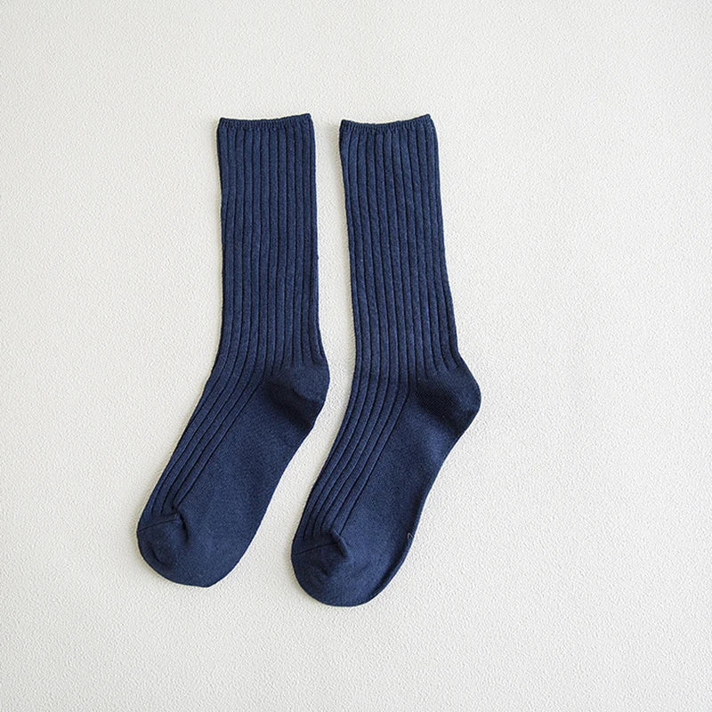 1 Pair Retro Women Cotton Socks