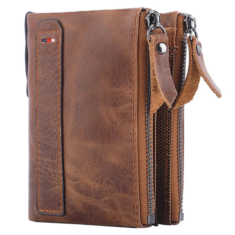 Men Wallets 100% Genuine Cow Leather